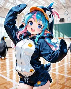 12枚）ペンギンダンス