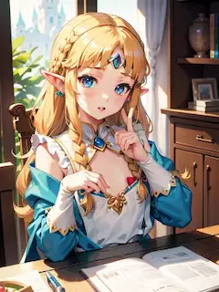 エルフ少女