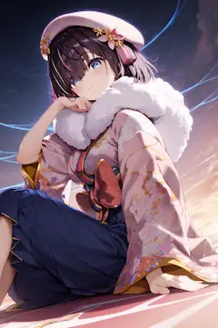 正月衣装AZKiちゃん