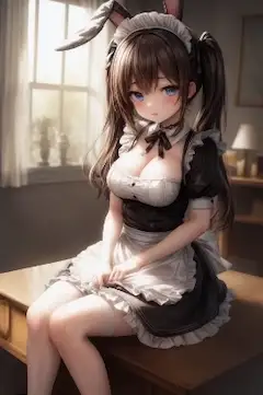 ツインテバニーメイド先生の文化祭＃６（LimeREmix_MOJITOモデル紹介）