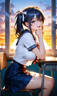 隣の子がやたら目を合わせてくる件について