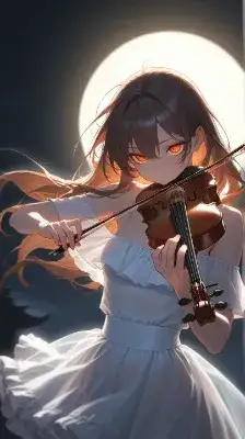 [月光]　(バイオリンの日,8月28日 記念日）
