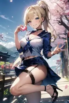 オタクに優しいギャル。を、出力してみた。ぼかし無し。