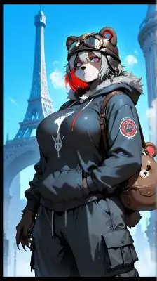 姉御肌の熊族女性