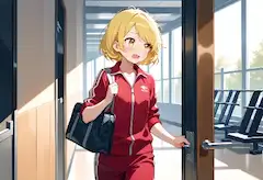 【腕まくり】サイバ君のフィットネス無料体験