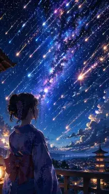 星の五月雨(流星群)