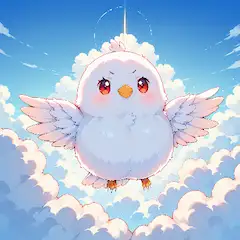 明るい光の中を