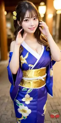 【限定】この浴衣、あなたとの思い出がいっぱい詰まってるんだ♪いつか一緒に着たいな♪