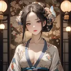 花蝶の優雅な姫