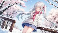 雪桜の下で紡ぐ冬の約束