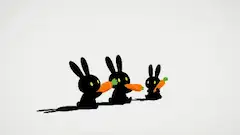 🥕とマックロウサウサ