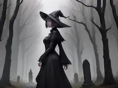 ハロウィン　魔女8