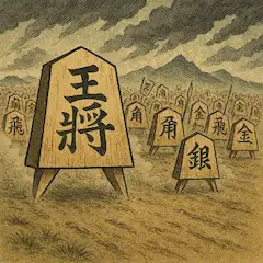 漢字の荒野墓碑