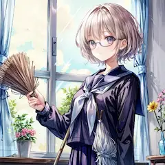 ほうき折っちゃいました