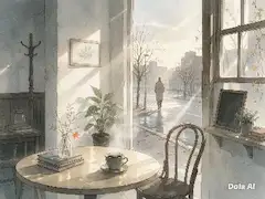 あの人が去った後の温かいコーヒー
