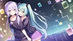 初音ミク×結月ゆかり