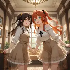 おそろいにしてみたよ♪