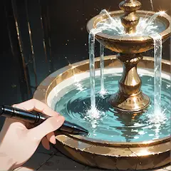 何故噴水が出て来る！