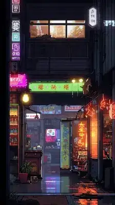 Cyberpunk bystreet