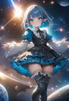蒼の瞳、星の記憶