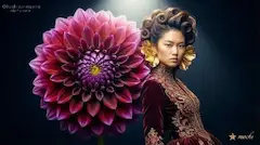幾何学の女王：ダリアの迷宮と深紅の威厳