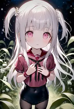 闇と少女