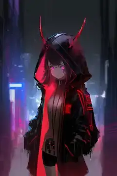 雨をしのぐコトネちゃん