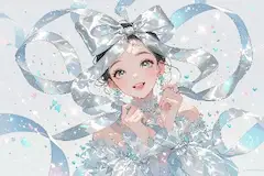 銀のリボンが紡ぐ夢の調べ