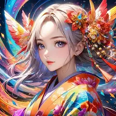 虹色の鳳凰少女