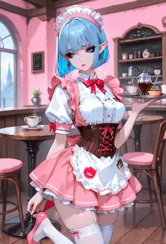 カフェの静けさに溶けていく存在
