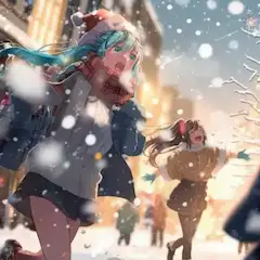 冬の街