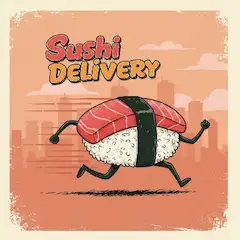 Run, Demae-sushi!!