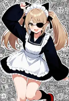 眼帯メイドの元気チャージ！