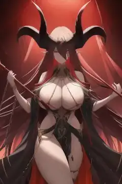 角の生えた女の子