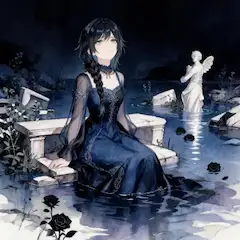 水に沈む夜