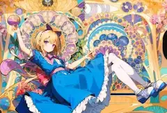 art nouveau風 アリス 2