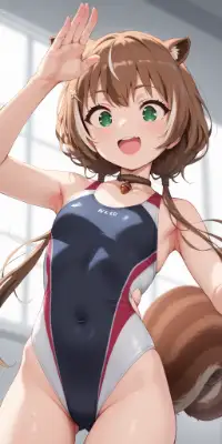 水着リスちゃん