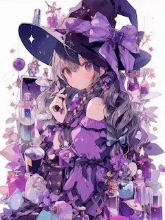 おしゃれ好きな魔法使い