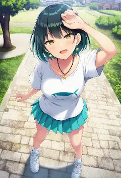夏の陽射しに誘われて