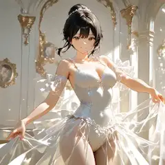 純白の衣装