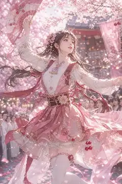 桜舞