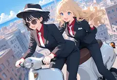 黒髪＆ブロンド・探偵物語