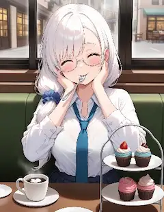 甘い午後の微笑み