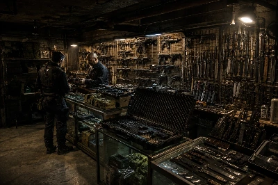 バイオにあるようなスパイや殺し屋、暗殺屋などを専門とする武器露店