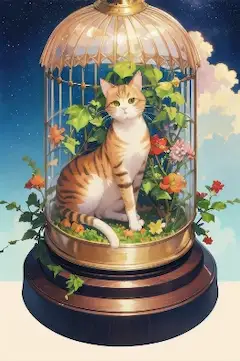 ケース入りのお猫さま