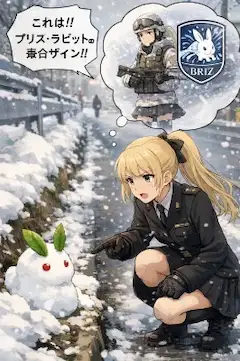 集合サイン　ーーブリズ・ラビット結集せよーー