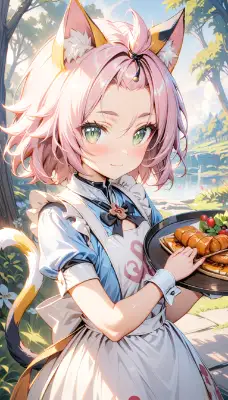 【原神】ディオナ ウェイトレス