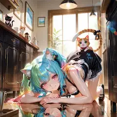 12枚）猫カフェの猫さん