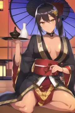 褐色花魁