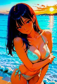 黄昏の誘惑、貴方の視線に溶けゆく私